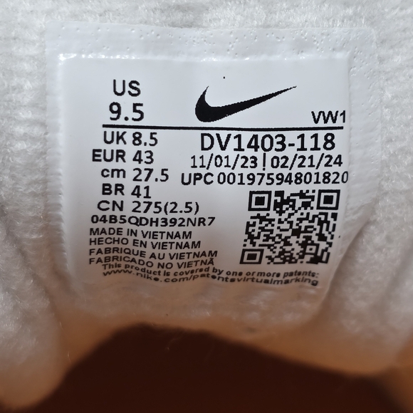 Nike Air Max 1 ‘86 OG Golf Big Bubble Bright Ceramic DV1403-118 Men Size 9.5 New - Picture 4 of 9